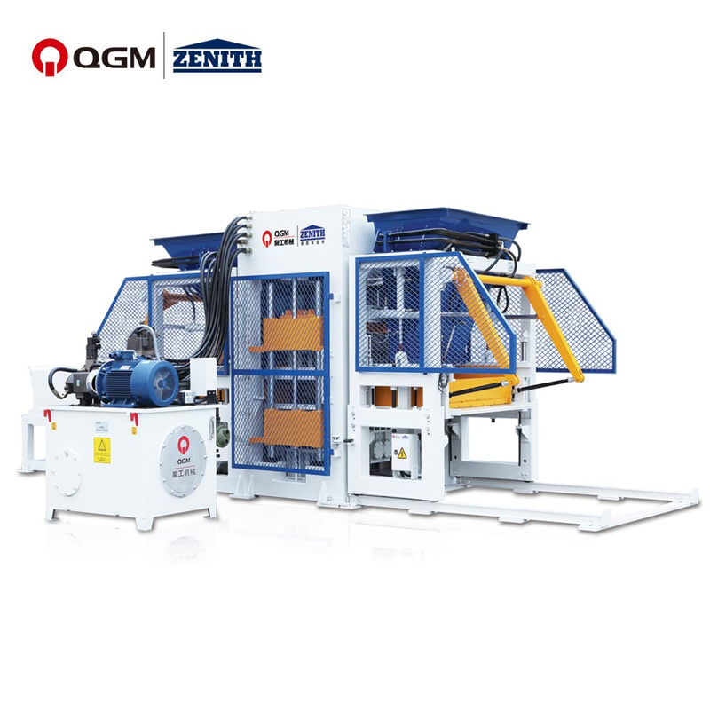 How Does a Concrete Block Making Machine Work?