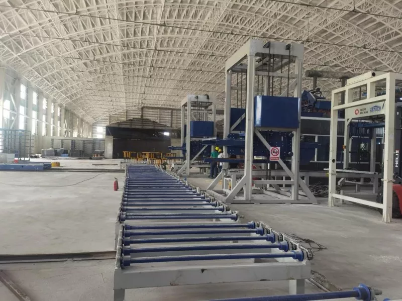 Concrete Block Machine