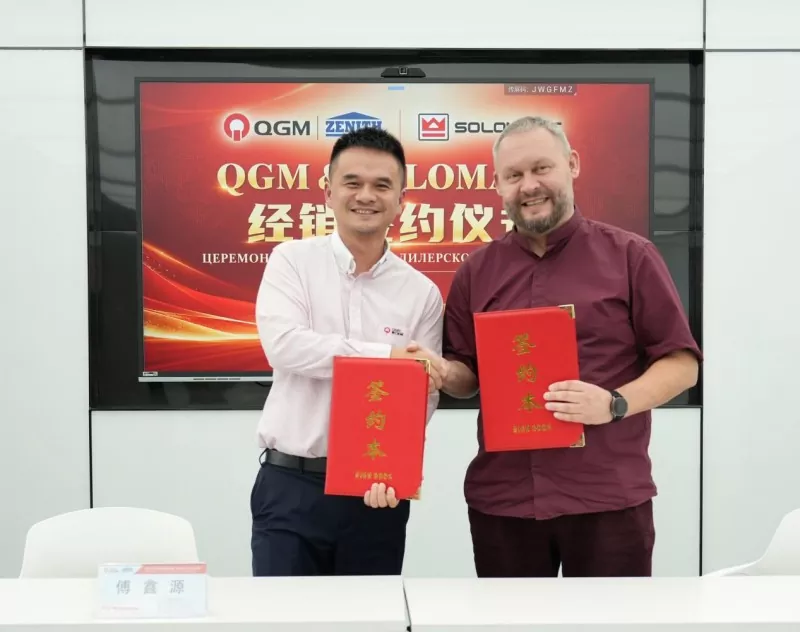 QGM and SOLOMATIC Sign Distribution Partnership to Expand in Russia